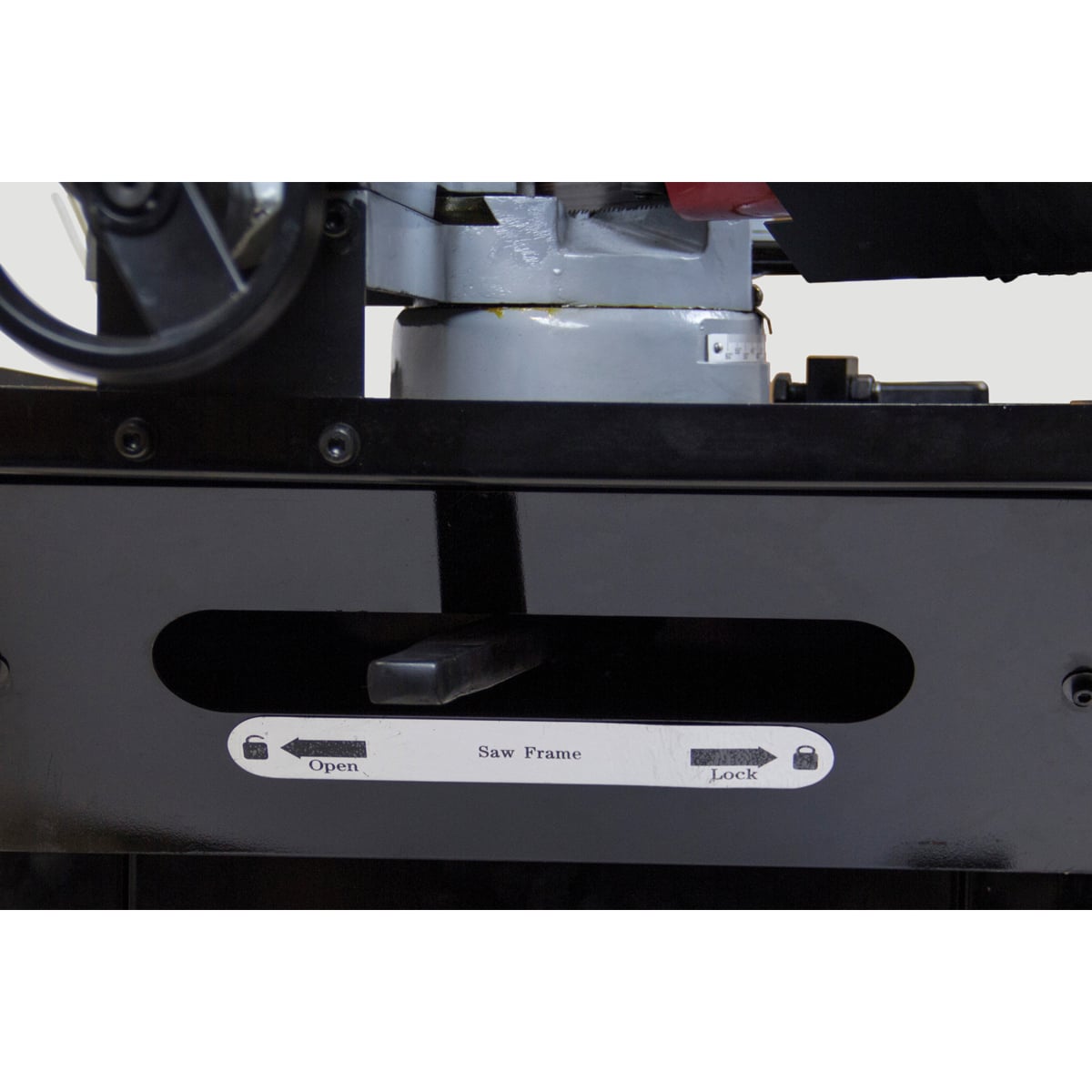 SIP 10 Inch Swivel Head Pull-Down Metal Bandsaw